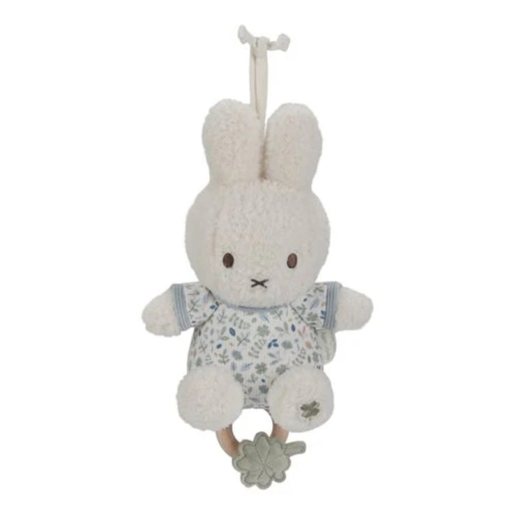 Peluche musicale miffy lucky leaves - Little Dutch