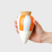 Olla - Rayée Orange et Bleu - Pépin