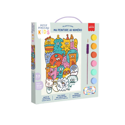 Kit peinture au numéro fun gang - La Petite Épicerie