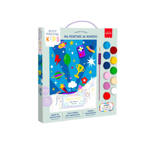 Kit peinture au numéro video game - La Petite Épicerie
