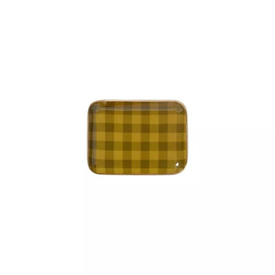Petit Plateau - Vichy Olive - Bonheur du Jour
