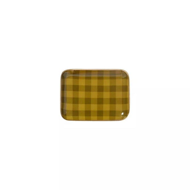 Petit Plateau - Vichy Olive - Bonheur du Jour