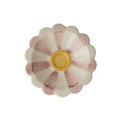 Petite Coupelle Céramique Rayures Rose - Rice