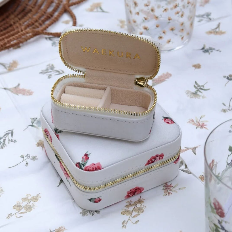 Mini Boîte à Bijoux de voyage - Roseraie