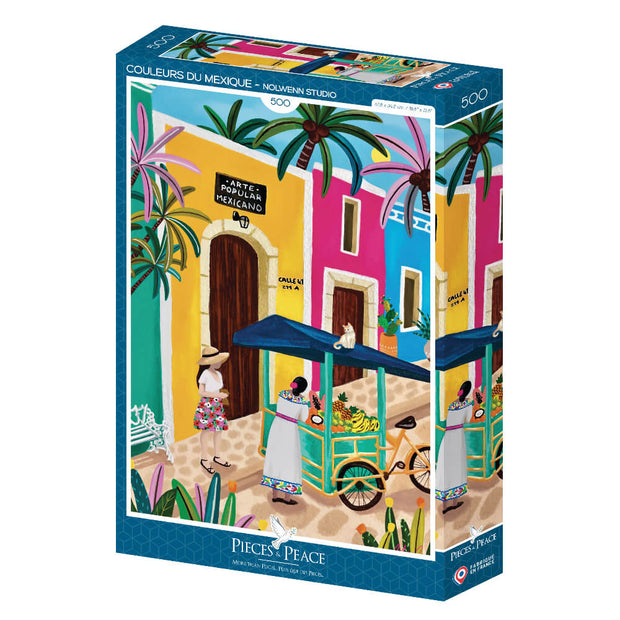 Couleurs du Mexique - Puzzle 500 pieces