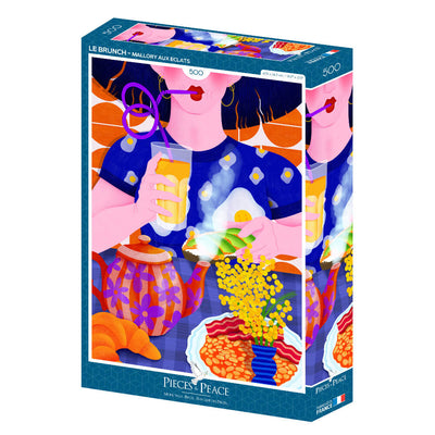 Puzzle Le Brunch 500 Pièces - Pieces and Peace
