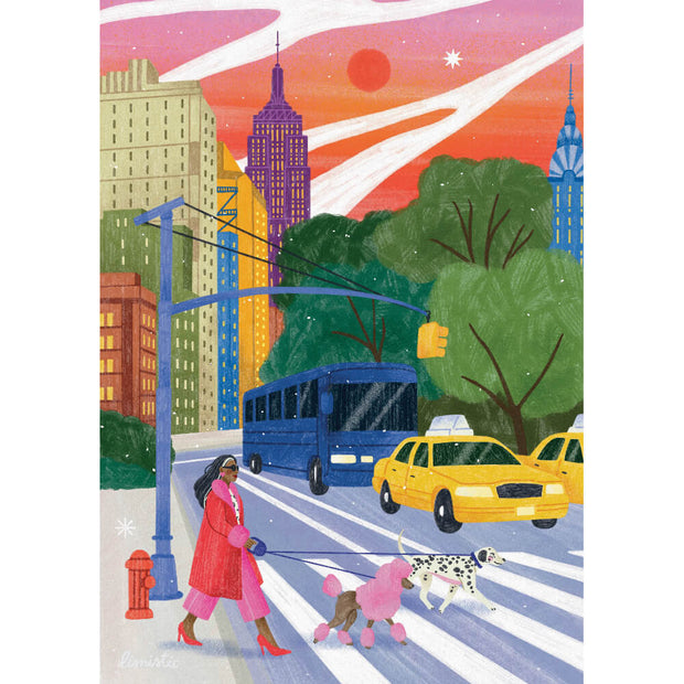 Puzzle Se Promener à New York 500 Pièces - Pieces & Peace