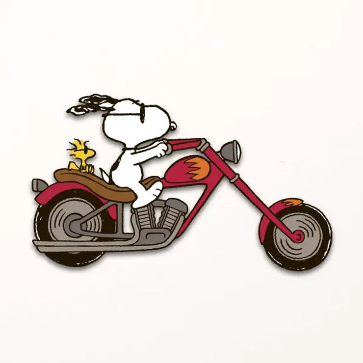 Pin's - Snoopy - Biker