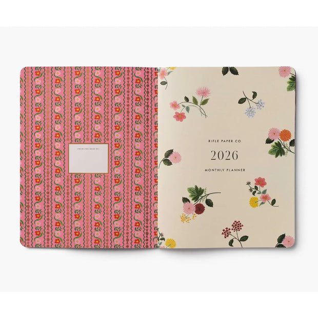 Planner mensuel Dahlia 2026 - Rifle Paper Co