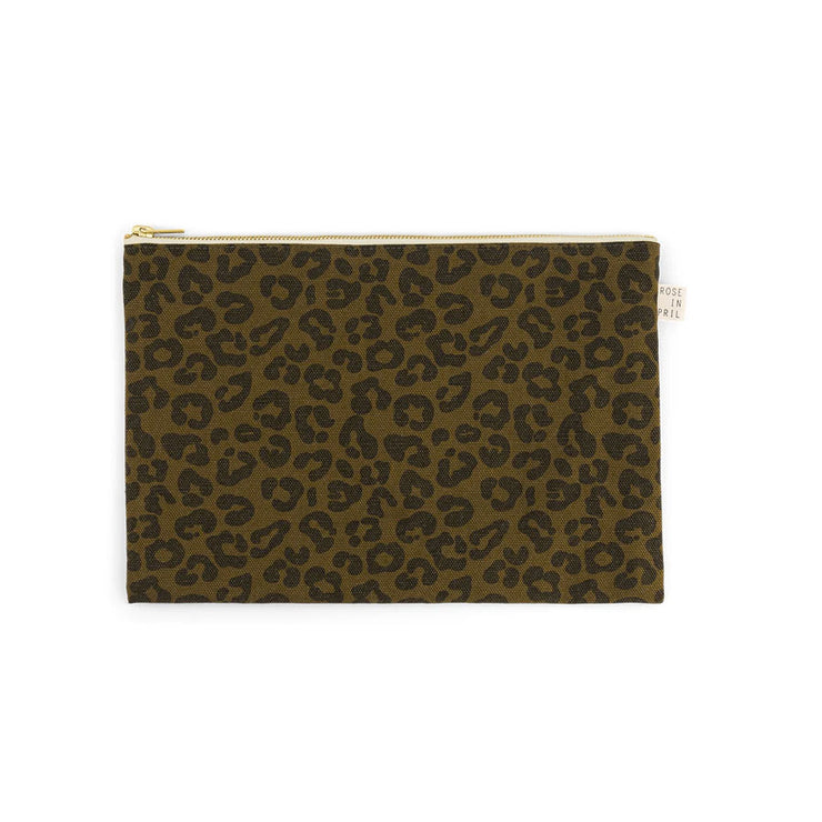 Pochette Sofia garou olive - Rose in April