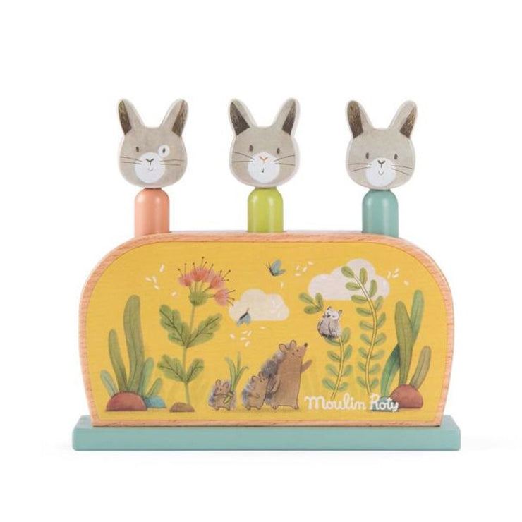 Jeu pop-up 3 petits lapins - Moulin Roty