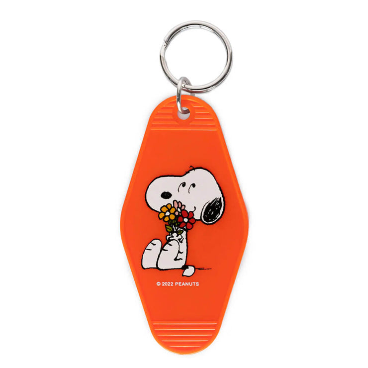 Porte clé Snoopy fleurs - Three Potato Four