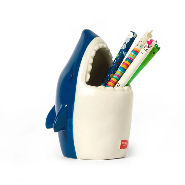 Pot à crayon requin - Legami