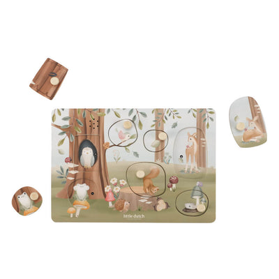 Puzzle sonore forest friends - Little Dutch