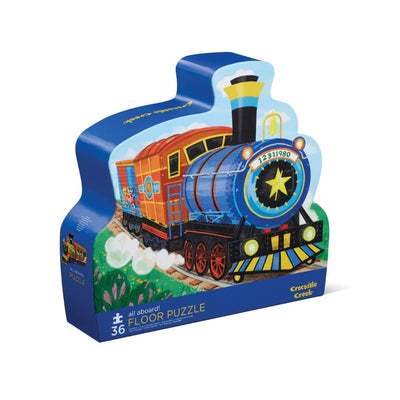 Puzzle train 36 Pièces - Crocodile creek