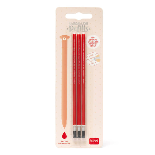 Recharge stylo rouge - Legami