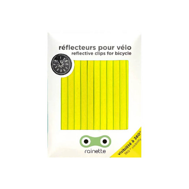 Réflecteurs pour vélo - Jaune - Rainette