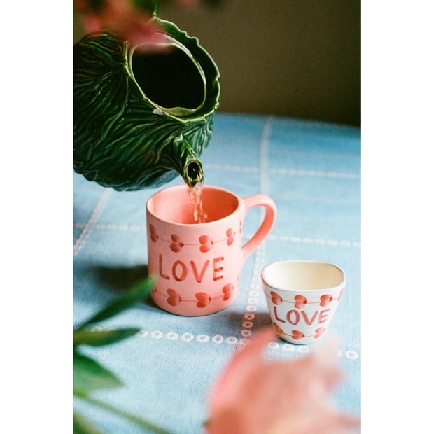 Gobelet Expresso Coeurs rouges - Rice