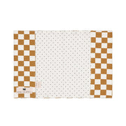 Protège carnet de santé Damier Caramel - Rose in April