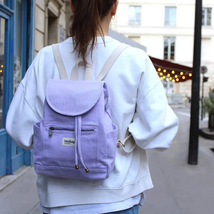 Mini sac à dos Eliot Lilas - Hindbag