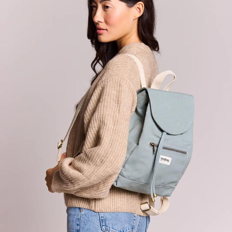 Mini sac à dos Eliot Sauge - Hindbag