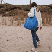 Sac cabas Elisa coeur bleu grec - Rose In April