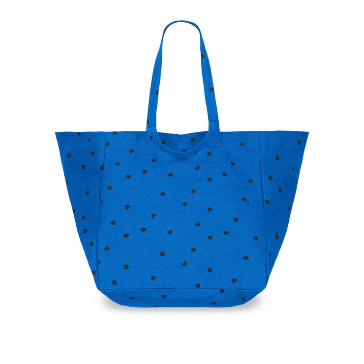 Sac cabas Elisa coeur bleu grec - Rose In April