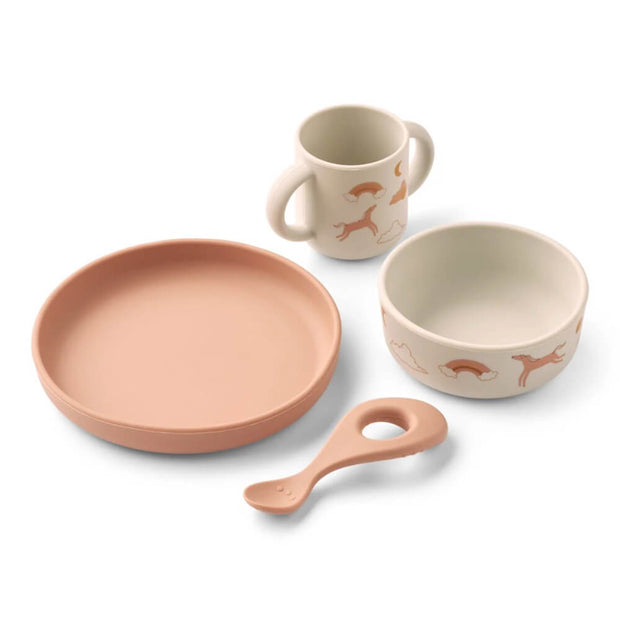 Set de Vaisselle en Silicone Licorne - Liewood