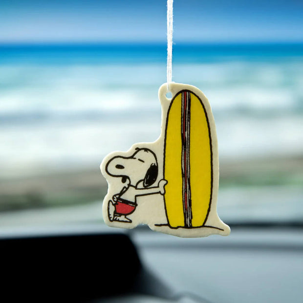 Diffuseur de parfum de voiture - Snoopy Surf Bergamote - Three Potato Four