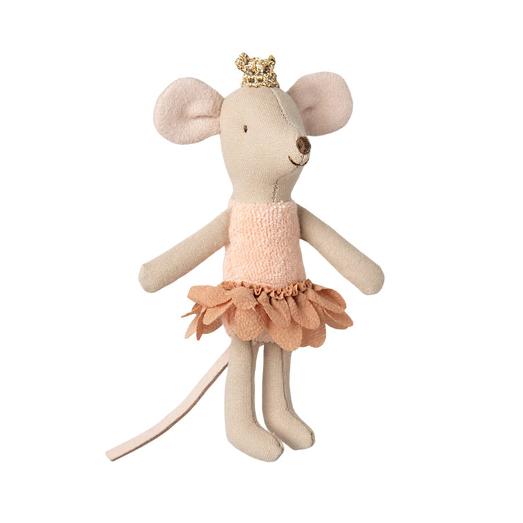 Souris princesse petite sœur dans sa boîte assortie - Maileg