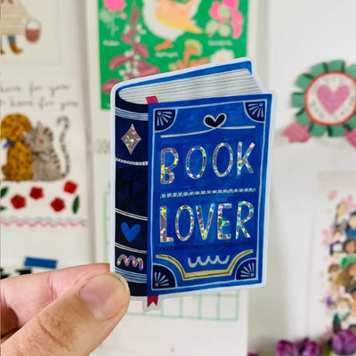 Sticker Autocollant Book Lover - Daria Solak Illustrations