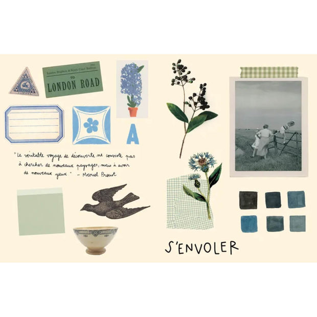 Livre de stickers - Le Bazar - Zoé de la Cases