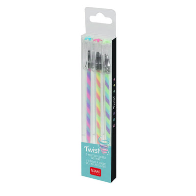 Set de 3 stylo gel multicolores - Legami