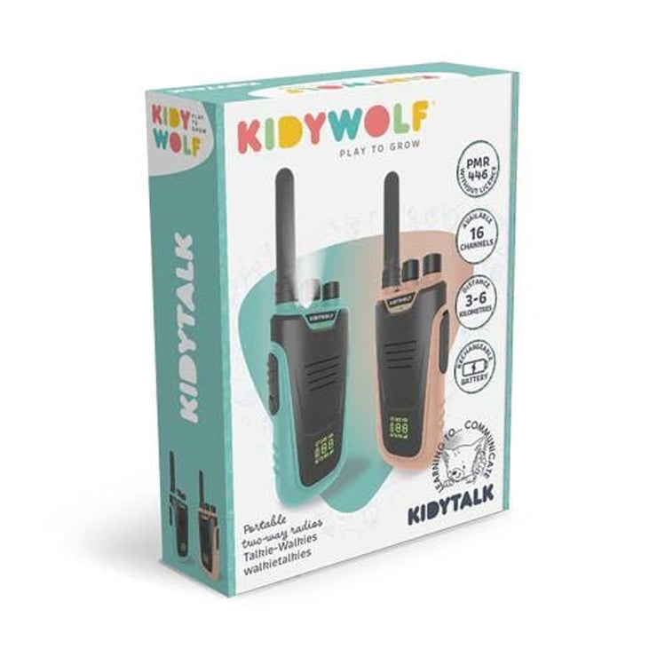 Talkie walkie rose et bleu - Kidywolf
