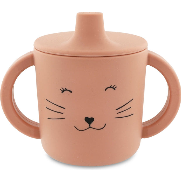 Tasse à bec silicone - Chat - Trixie