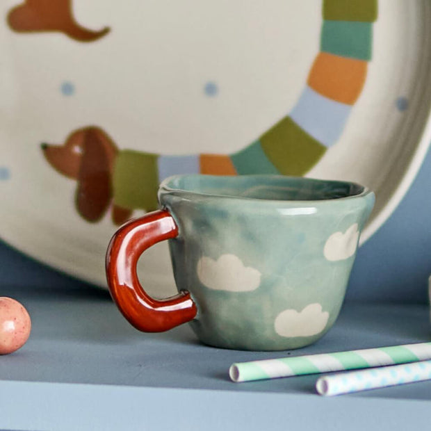 Tasse Nini - Bleu Clair Nuages - Bloomingville