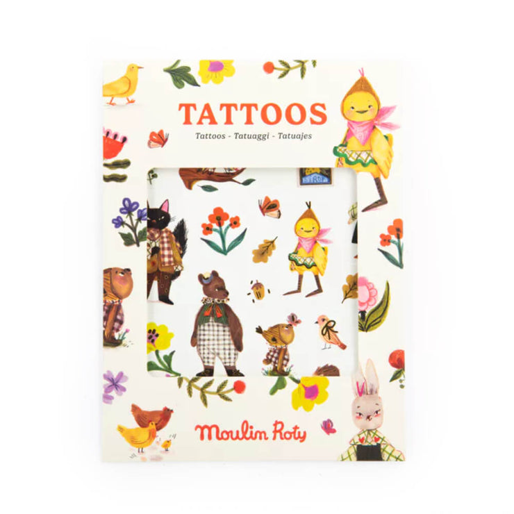 Tatouages les Minouchkas - Moulin Roty