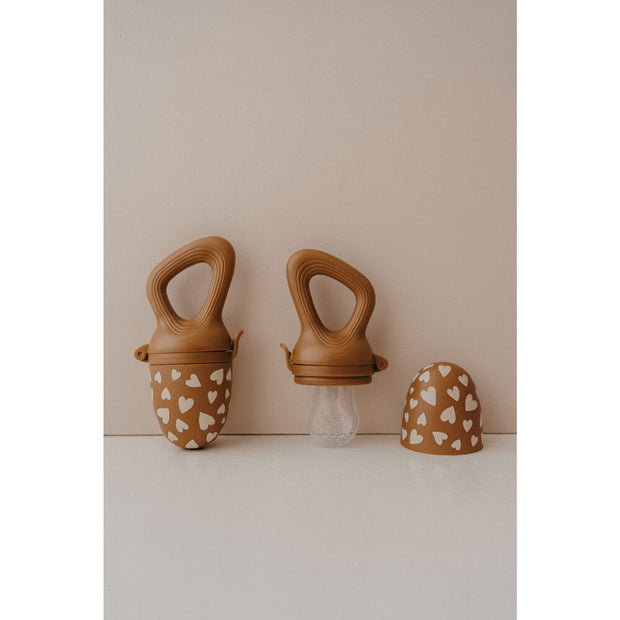 Grignoteuse coeur camel - Zakuw