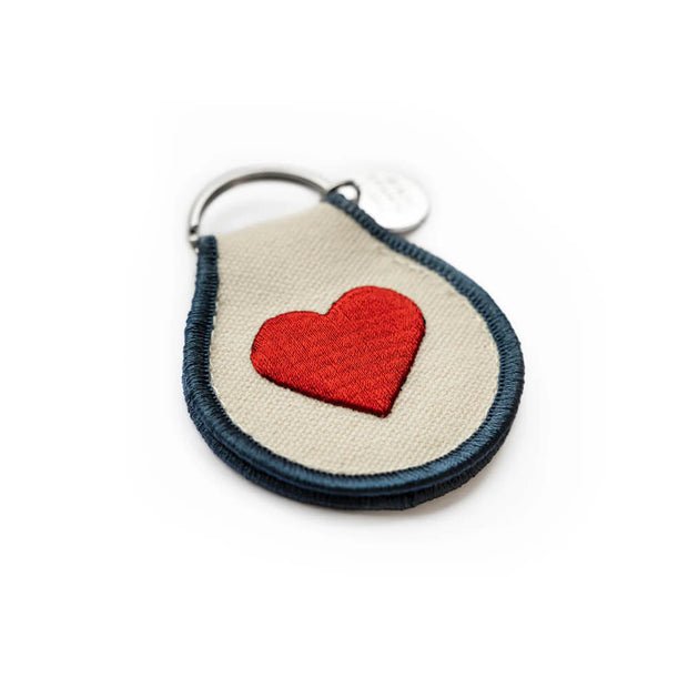 Porte clé Patch Coeur - Three Potato Four