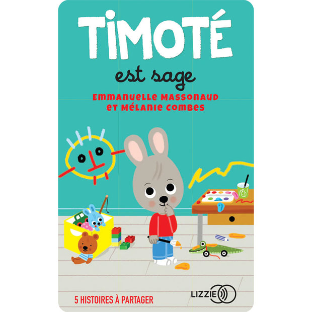 Carte audio - Timoté est sage et 5 histoires - Yoto