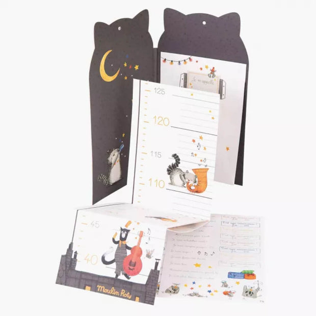 Toise carnet les Moustaches - Moulin Roty