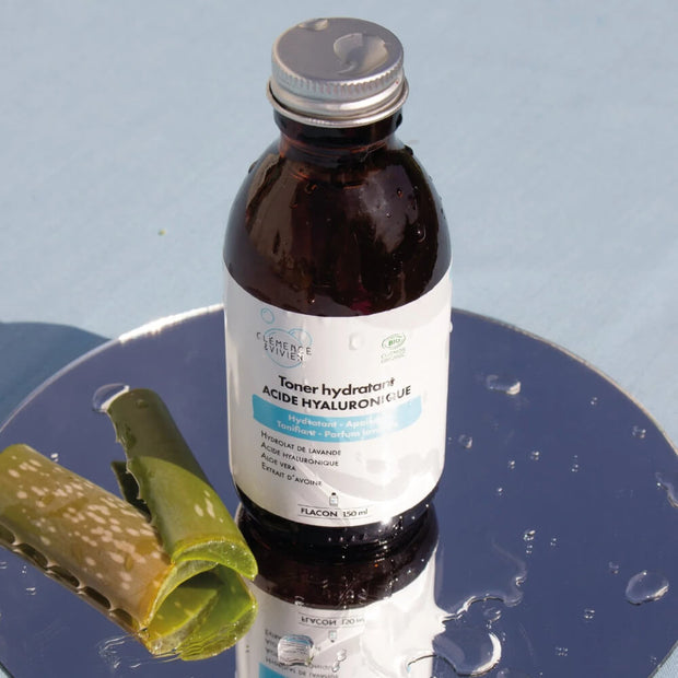 Toner hydratant à l'acide hyaluronique - Clémence & Vivien