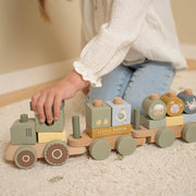 Train à bloc tracteur little farm - Little dutch
