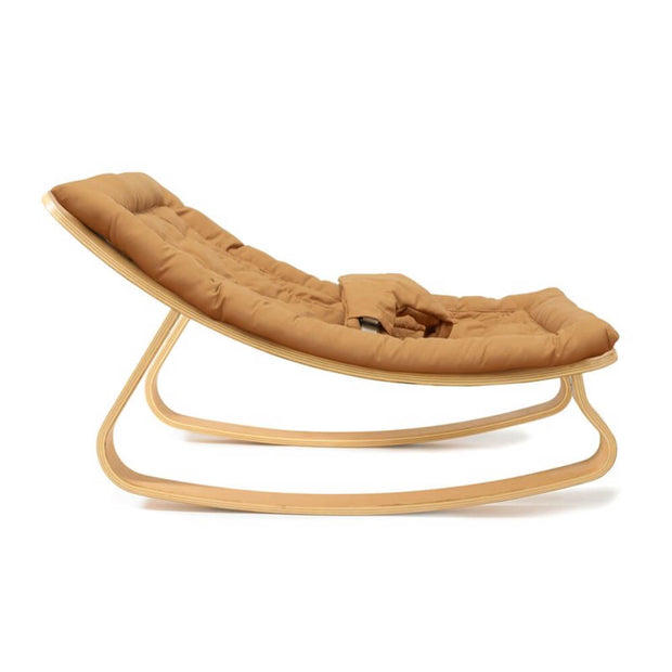 Transat Bébé Levo Hêtre / Coussin Camel - Charlie Crane