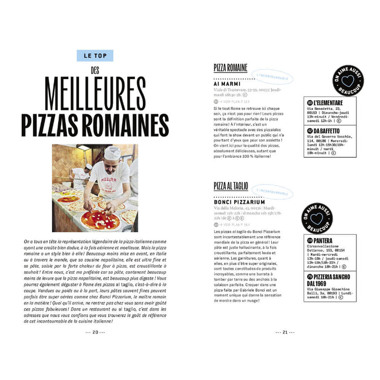 Food Lovers Travel - Eat - Rome - Hachette