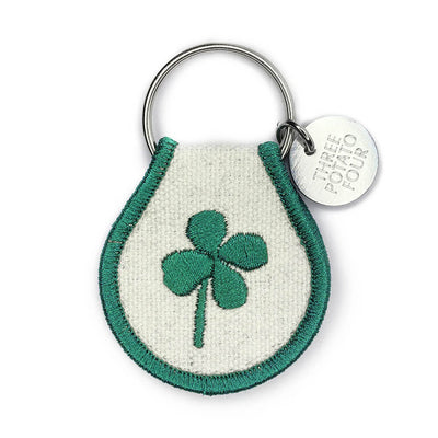 Porte Clé Patch Trefle - Three Potato Four