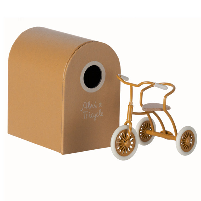 Abri à tricycle et souris - Ocher