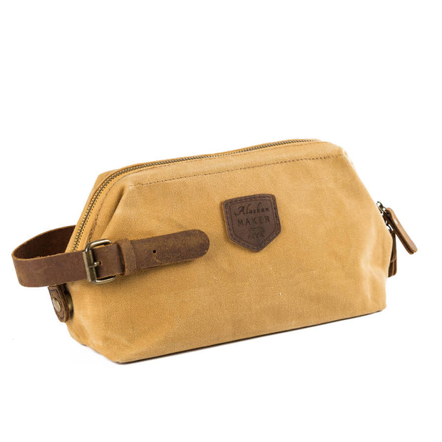 Trousse de Toilette Baroudeur - Moutarde - Alaskan Maker