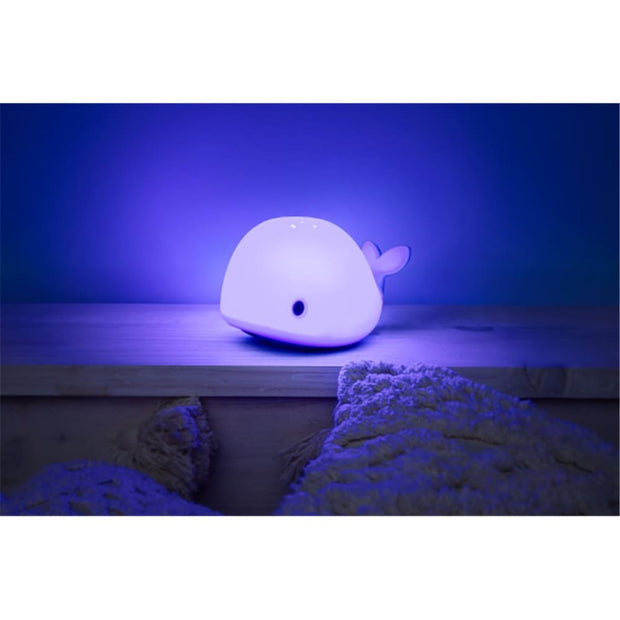 Veilleuse projecteur baleine bleue - Little L et
