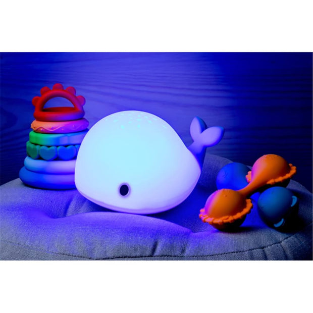 Veilleuse projecteur baleine bleue - Little L et